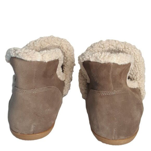 Blondo Serene Waterproof Leather Whipstitch Moccasin Slipper Bootie 9M - Picture 3 of 9